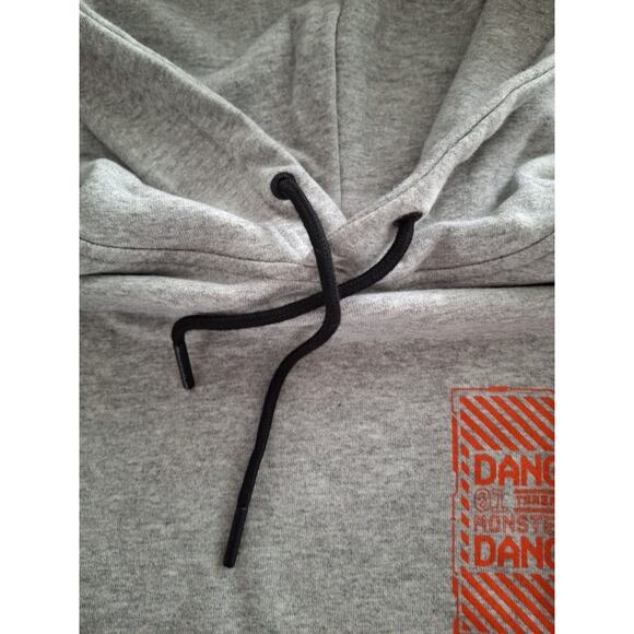 Monstercat Uncaged EDM Electronic Music Label Hoodie Gray Heavyweight Size Small - Picture 4 of 6